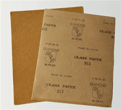 Quali sono i materiali principali della carta vetrata di vetro?